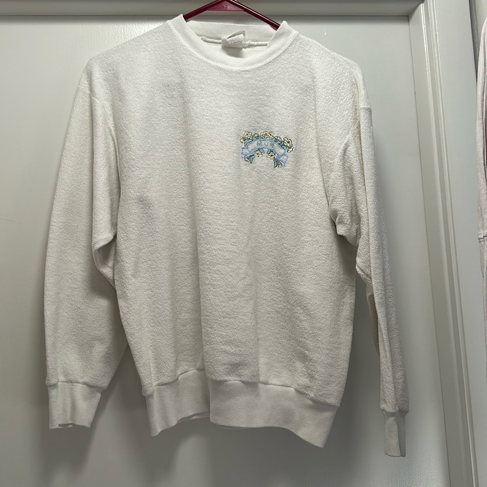 Vintage Embroidered Mom Crewneck